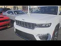 Walking Through the Jeep Dodge RAM and Chrysler Car Dealership in Van Nuys Los Angeles