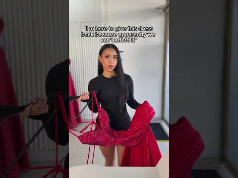POV: Shopping With A Strict Budget  #prom #dressess #fashion #dressootd #drama #skit
