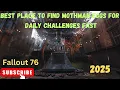Fallout 76 best place to find Mothman Eggs for daily challenges