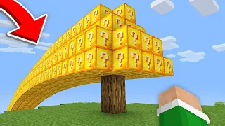 MINECRAFT MA OGNI COSA È UN ALBERO!