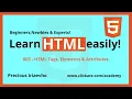 003 - HTML Tags Elements Attributes