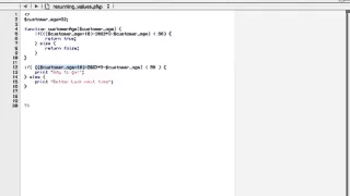 php Tutorial for Beginners 46 Returning Variables