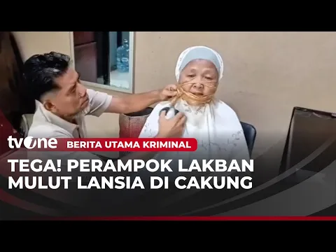 Seorang Lansia Jadi Korban Perampokan dan Penyekapan