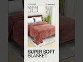 Super Soft Blankets Solid Colors Mein - Stylish Comfortable Aur Affordable
