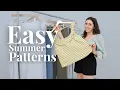 10 Easy Summer Projects You Can Sew in a Day Free Pattern