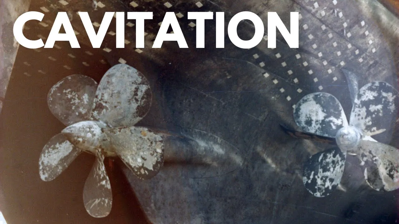 How Cavitation Damages Battleship Propellers