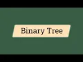 Binary Tree - Visualized Derived and Implemented