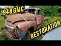 Restoration of a Rusty 1948 GMC Full Rebuild From Start to Finish