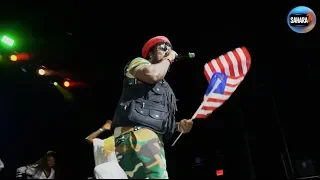 liberian singer deng performs live at oneafricamusicfest nycshutdown
