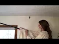 Review of OLV Black Curtain Rods for Window 48-84 inch Adjustable Single Window Rods