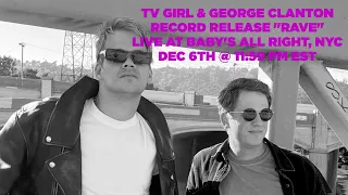 TV Girl & George Clanton - Record Release "Rave" - Live at Baby's All Right, NYC