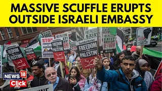 Download Israel Vs Gaza | Massive Turnout In Protest For Gaza At Israeli Embassy In Jordan | News18 | N18V MP3
