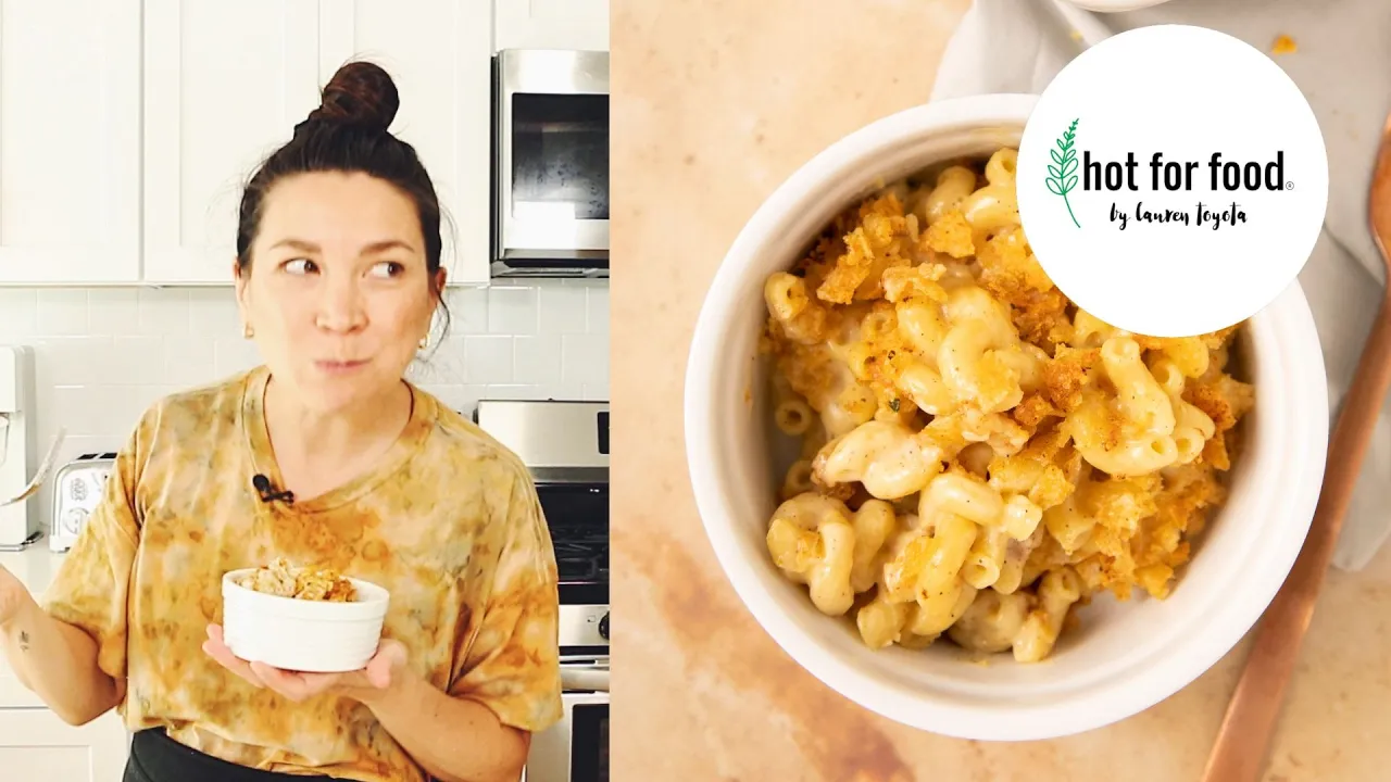 incredible easy vegan smoked gouda mac & cheese   hot for food