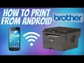 How to Print from Android Phone to Brother Printer Android Printing Tutorial