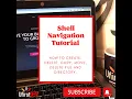 Shell Navigation - Commands to create delete copy move delete file or directory