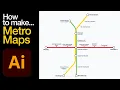 How To Make a Metro Map in Adobe Illustrator