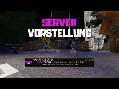 Minecraft server video for Minetaria - Netzwerk