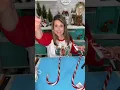 Over sized candy cane decor tutorial