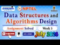 Data Structures and Algorithms Design Week 5 Assignment Solutions