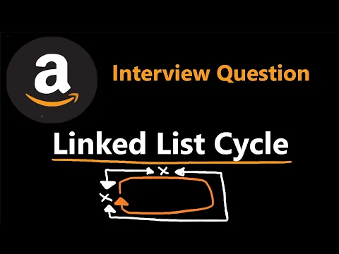 Linked List Cycle - Floyd's Tortoise and Hare - Leetcode 141 - Python - YouTube thumbnail