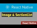 Image SectionList React Native Tutorial in Hindi
