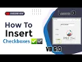 How to insert Checkboxes in VB 6 0 PRI Tec Education