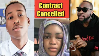 davido terminates contract with lhil frosh a new artist he only signed last week find out why 