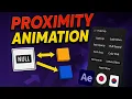 How to Animate Objects with Distance in After Effects Proximity Plugin