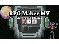 RPG Maker Actors and Classes