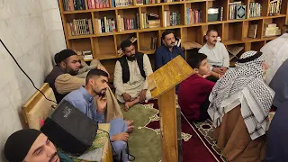 خطبة الجمعة في رواق سيدي احمد الرفاعي بحضور الشيخ حسام الدين الرفاعي القادري الاسعدي 