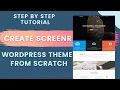 Screenr Wordpress Theme Installation Configuration