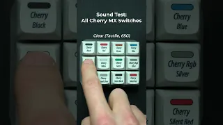 Sound Test - All Cherry MX Switches