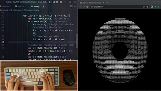 ASMR Programming - Spinning Donut