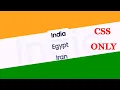 How To Create Animated Indian Flag In Html Css