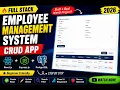 Build a Full Stack Employee Management System React js Express js MYSQL CRUD