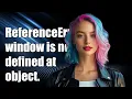 ReferenceError window is not defined at object anonymous Node js