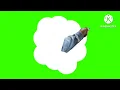 Real life fight cloud green screen