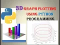 3d graph plotting using python programming
