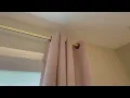 YuMierle Room Darkening Curtain Rod 48 84 Inches Wrap Around Design My go to curtain rod