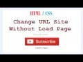 Change URL Website without Load Page Javascript