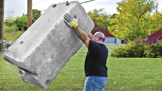 When One Man Lifted A 25 Ton Block With His Bare Hands 