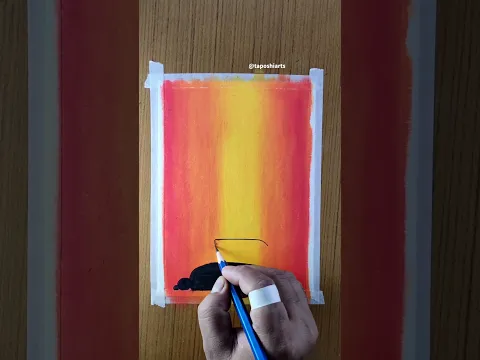 Shivling oil pastels painting art #shivling #shorts #oilpainting