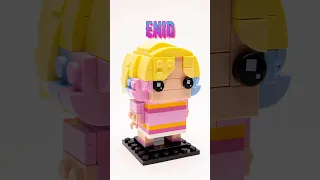 Enid Sinclair from Wednesday LEGO® 40750 BrickHeadz | Stop Motion Speed Build