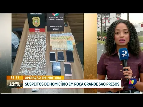 Operação em Imbituba: cinco suspeitos de homicídio em Roça Grande são presos