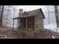 Lagu 30 Days Alone: Building a Small Log and Stone Cabin in the Forest