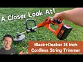 BLACK DECKER s 40V MAX Cordless String Trimmer Review
