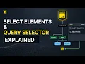 QuerySelector in JavaScript Made Easy DOM Basics