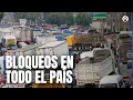 Lagu Este 24 de noviembre colapsa el país; bloqueos y paro nacional golpean México