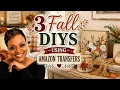 3 Fall DIYs Using Amazon Transfers Beautiful Budget-Friendly Fall Home Decor