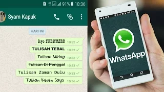 Download Cara Membuat Tulisan Unik Di Whatsapp MP3